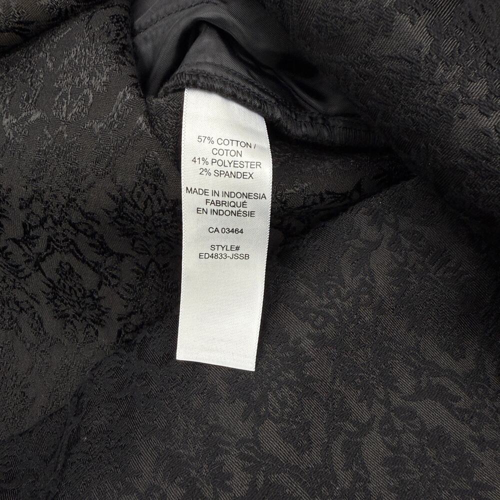 NWT RICKI'S Jacquard Black Pencil Skirt Size 14 - Picture 6 of 8